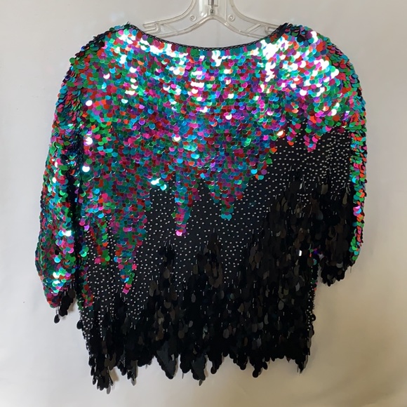 Multi-Sequin Top - Picture 2 of 3